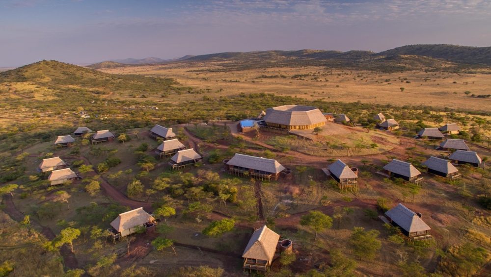 Lahia Tented Lodge in Serengeti – A luxurious accommodation choice that influences your Tanzania safari cost, offering scenic views and an exclusive experience