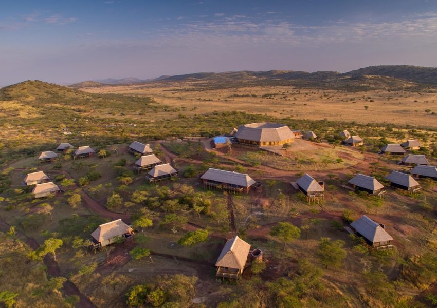 Lahia Tented Lodge in Serengeti – A luxurious accommodation choice that influences your Tanzania safari cost, offering scenic views and an exclusive experience