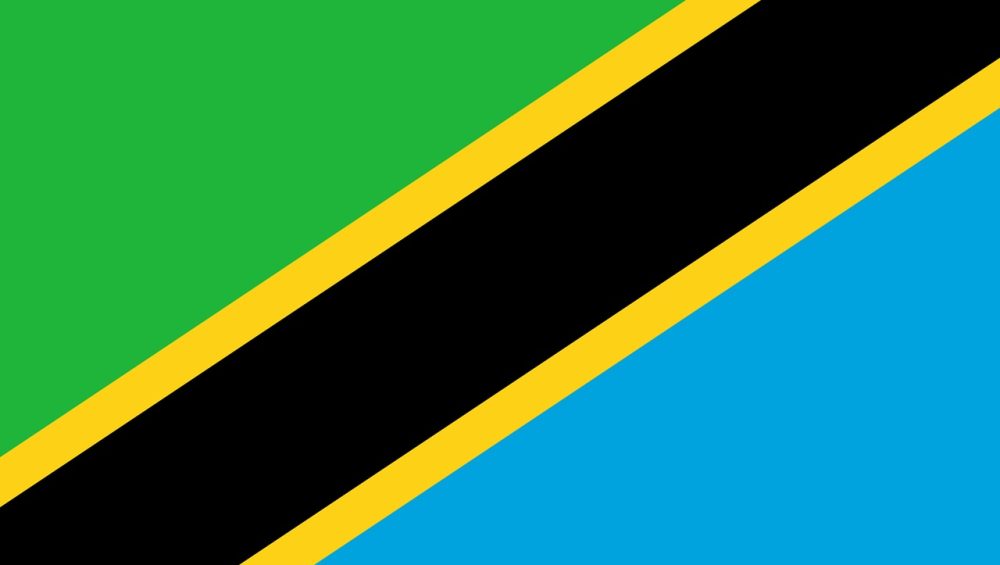 Tanzania flag symbolizing peace and safety after the 2025 election